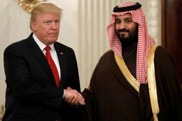 ترامب وبن سلمان
