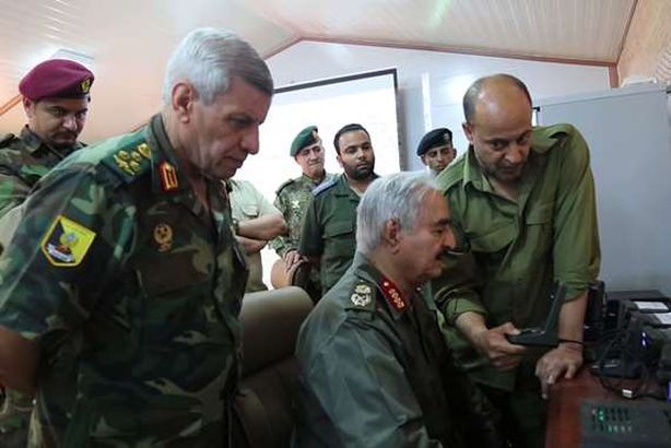 غرفة عمليات حفتر