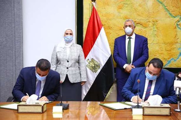 وزيرة التضامن و وزير الزراعة