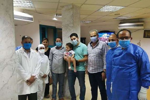 شفاء أصغر طفلة مصابة بكورونا فى البحر الأحمر