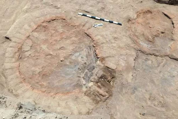 الكشف عن أفران حرق وسور ضخم من العصر الروماني 

