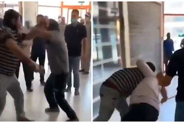 من المشاجرة