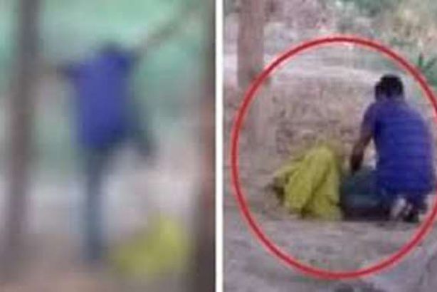 فيديو مروع.. ضرب وركل لزوجته حتى الموت أمام طفلهما