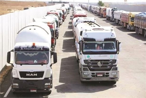 قافلة المساعدات الطبية والغذائية