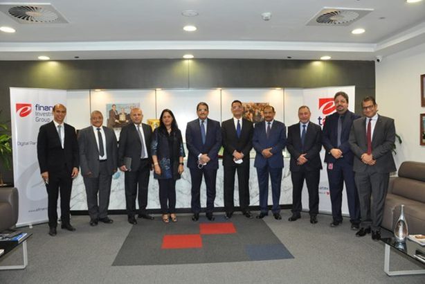 المالية توقع توقيع مذكرة تفاهم بين شركة " إى تاكس " و شركة " ساب "  