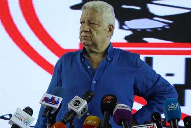 مرتضي منصور في المؤتمر