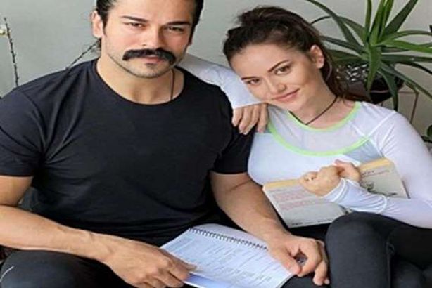 فهرية افجين وزوجها بطل المؤسس عثمان