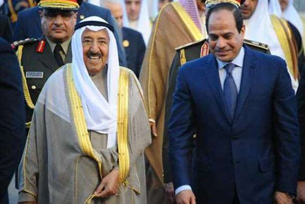 السيسي وأمير الكويت