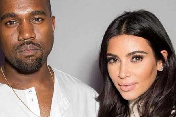 "كاني ويست"  وزوجته  "كيم كارداشيان"