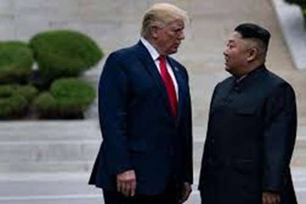 رئيس الولايات المتحدة و زعيم كوريا الشمالية