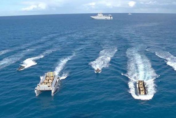 القوات البحرية تعلن تنفيذ مهمة في البحر الأحمر