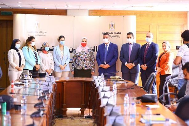 وزيرة التضامن الاجتماعي