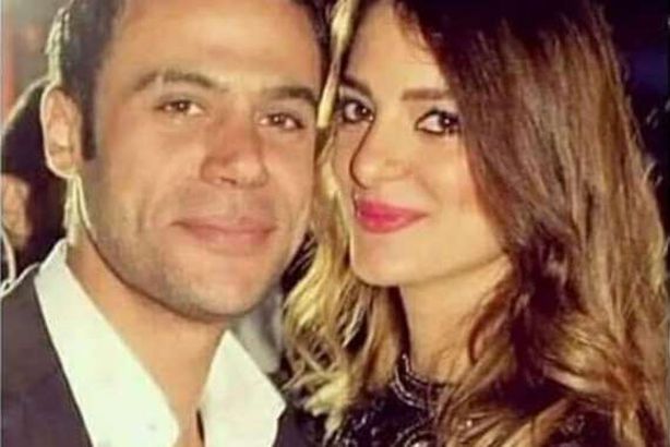 محمد إمام وزوجته