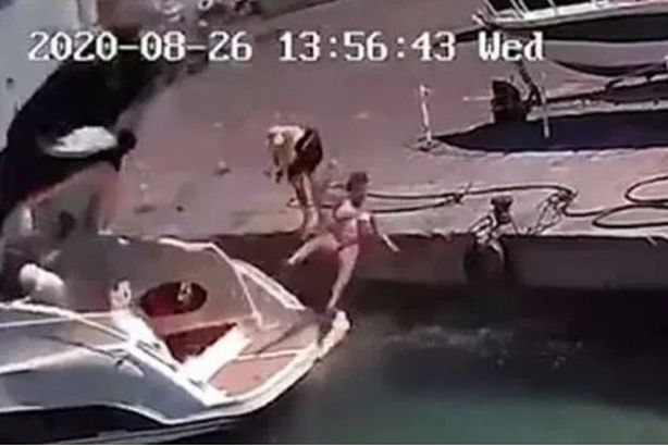 لحظة انفجار قارب.. تعرف على مصير من كانوا عليه