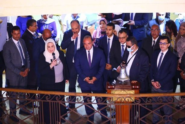 وزيرة التضامن و رئيس البورصة