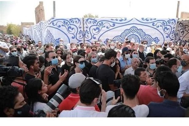 صورة من حفل الزفاف