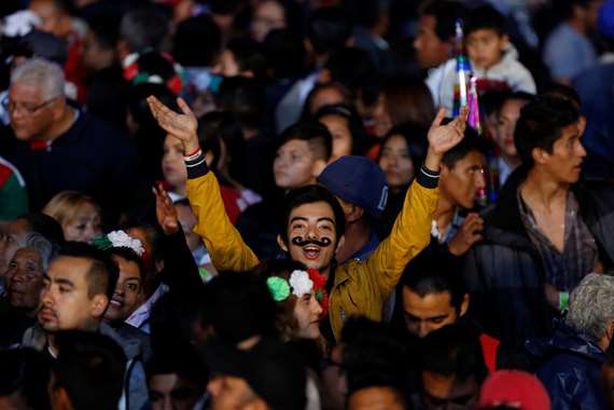 بالصور.. المكسيك تحتفل بذكري استقلالها