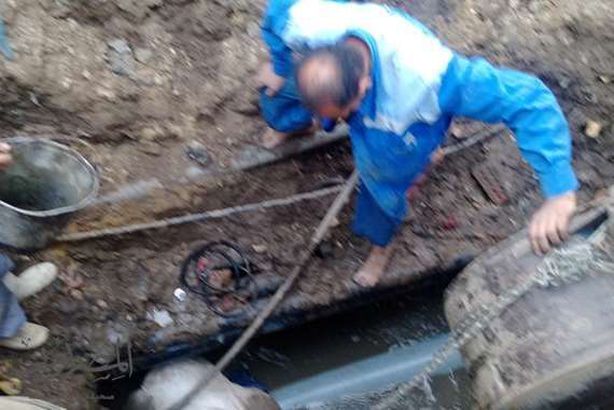 خط الصرف الصحي