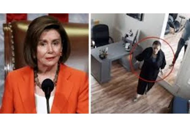 فيديو مسرب لـ "نانسي بيلوسي" من داخل صالون تجميل.. ماذا حدث
