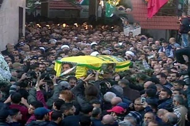 حزب الله يشيع "القنطار" في ضاحية بيروت الجنوبية