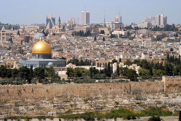 انهيارات أرضية بالقرب من المسجد الأقصى