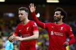 جوتا رفقة محمد صلاح في أحد المباريات