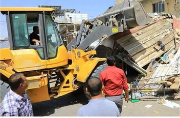 أرشيفية من إزالة البسطات في الوحدات