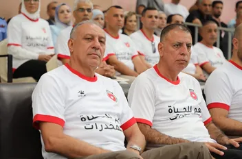 وزير الداخلية ومدير الأمن العام يشهدان اطلاق حملة “ نعم للحياة ....لا للمخدرات”