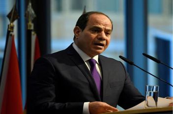 الرئيس المصري عبد الفتاح السيسي