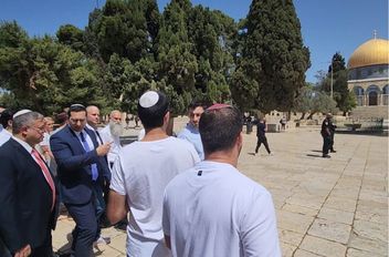 الأردن يدين اقتحام الوزير المتطرف إيتمار بن غفير للمسجد الأقصى

