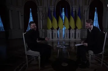 انقطاع الكهرباء خلال مقابلة زيلينسكي مع "الغارديان"