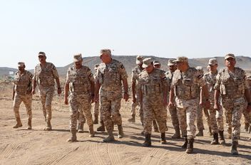 رئيس هيئة الأركان يتابع التمرين التعبوي "صهيل العاديات"
