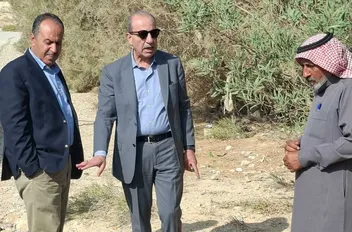 المصري يتفقد استعداد بلديات الشراه والأشعري والشوبك وايل لفصل الشتاء