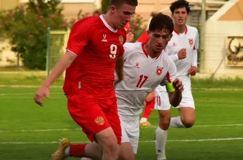 منتخب الشباب يخسر 1-6 أمام روسيا في مباراة ودية