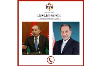 الصفدي وعراقجي يبحثان آخر التطورات في غزة والقضية الفلسطينية