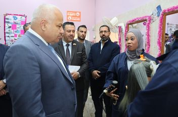 البكار يتفقد معهد تدريب مهني المفرق ويؤكد مواءمة البرامج مع رؤية التحديث الاقتصادي