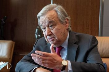 الأمين العام للأمم المتحدة أنطونيو غوتيريش