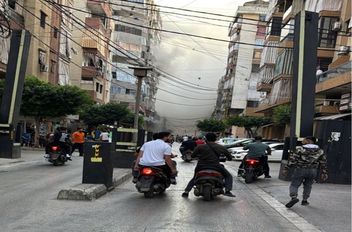 استهداف إسرائيلي للضاحية الجنوبية.