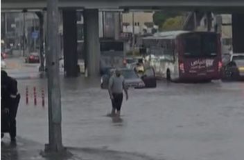 ارتفاع منسوب مياه الامطار