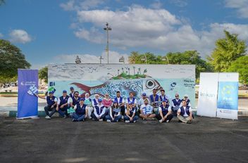 بنك الإسكان ينظم فعالية رسم جدارية فنية في العقبة للتوعية بأهمية البيئة الصحية ودعم جهود مكافحة السرطان