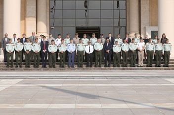 اللواء الركن الحنيطي يستقبل المستشار العسكري البريطاني للشرق الأوسط