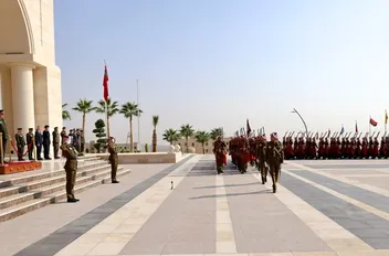 اللواء الركن الحنيطي يستقبل رئيس دفاع قوات الدفاع الهنغارية