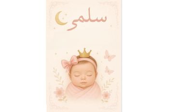 الدكتور حذيفة القرشي.. مبارك قدوم "سلمى"