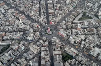 برج الساعة في مقاطعة البنجاب الباكستانية