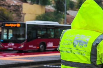 عامل وطن يعمل في أمانة عمّان الكبرى