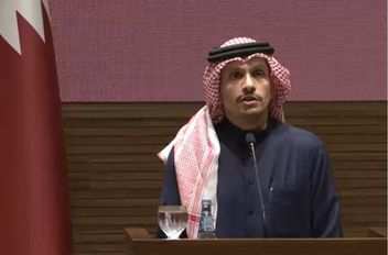 رئيس الوزراء وزير الخارجية القطري الشيخ محمد بن عبد الرحمن بن جاسم آل ثاني