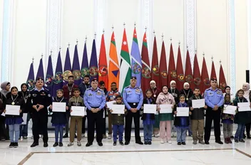 مدير الأمن العام يرعى تخريج دورة أصدقاء الأمن العام الاولى للطلاب الصم والبكم