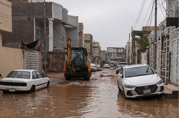 العراق: سيول تجتاح البلاد وتخلف قتلى وأضرارًا كبيرة
