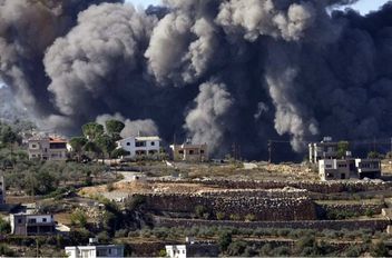 سلسلة غارات اسرائيلية عنيفة على الجنوب والبقاع اللبناني
