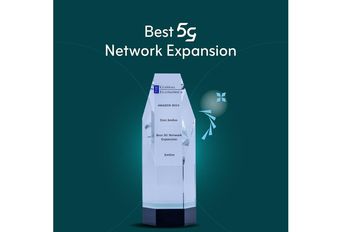 زين الأردن تحصد جائزة أفضل توسعة لشبكة الجيل الخامس عن ابتكارها الطبقة الرقيقة 5G Thin Layer))
